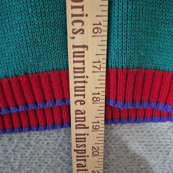 RARE Vtg Disney Store Kids Knit Sweater Lion King Nala 3D Colorful 90s Style - Picture 9 of 10